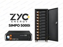 Batería de litio LifePO₄ 5.12kWh | SIMPO 5000i 51.2V-100Ah | LV